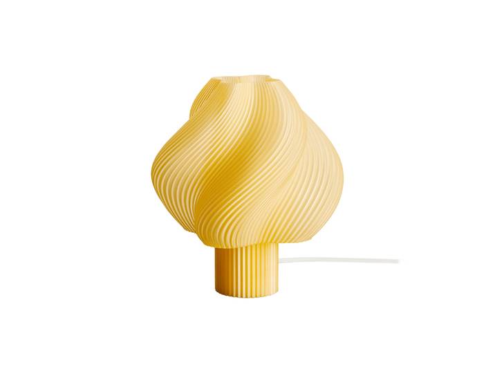 CRÈME ATELIER - Lampe de table - Jaune - PLA recyclé - Designer Crème Atelier