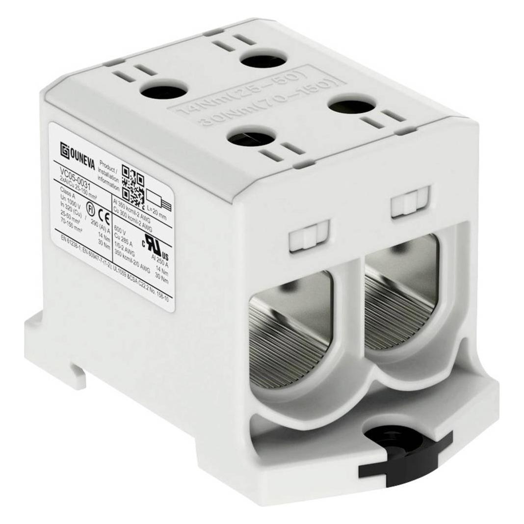 Ouneva Group VC05-0031 Verteilerblock Grau 1 St. (VC05-0031)