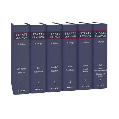 Staatslexikon, Gebundene Ausgabe von , Herder, 978-3-451-39640-3