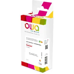 OWA Tinte kompatibel zu CANON CL-546XL Color dreifarbig