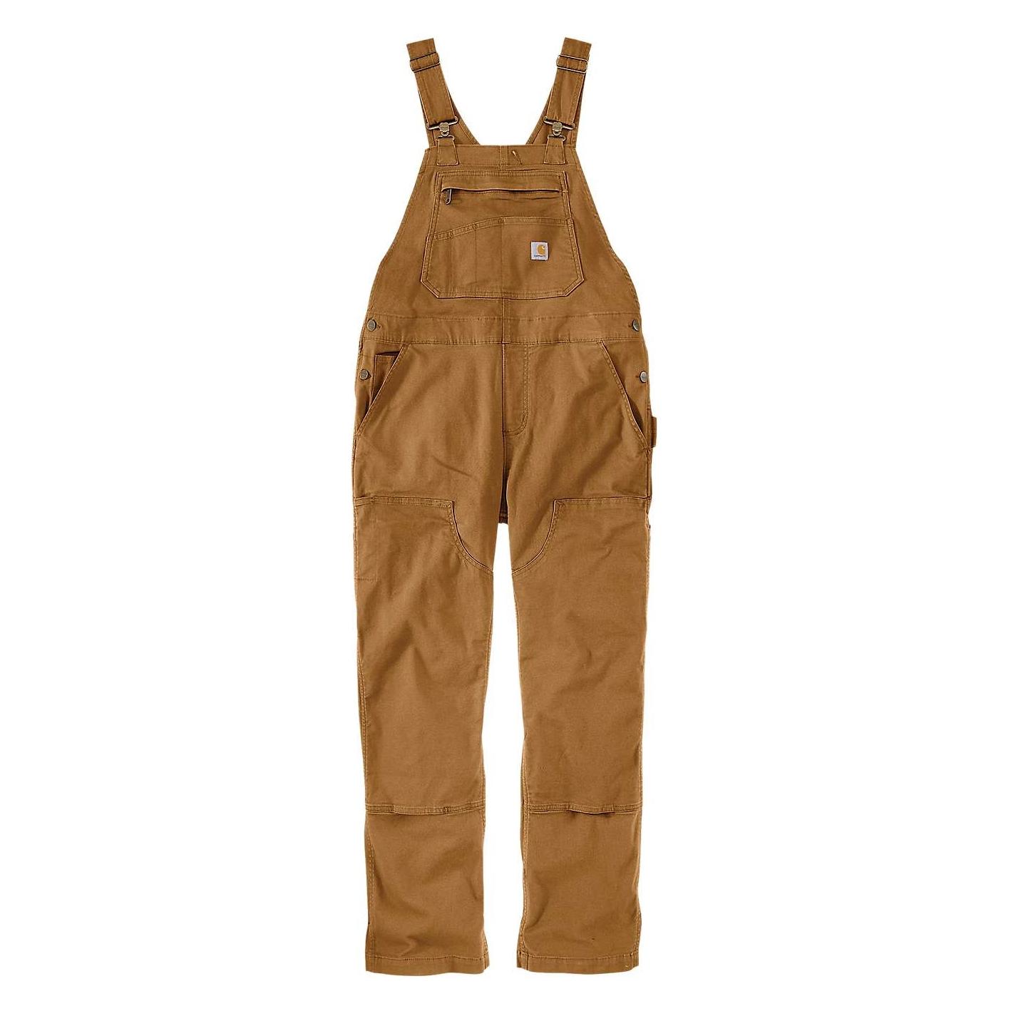 Carhartt Ogrodniczki Rugged Flex Canvas Brown (S) (.106001.BRN.S004)