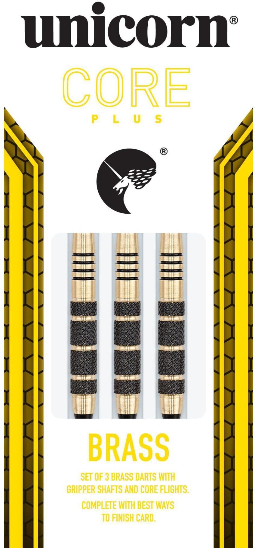 Dartpfeil UNICORN "S/T Core Plus", gold (goldfarben), Pfeile, 1 Stk., Aluminium, Dartpfeil goldfarben 1 Stk.