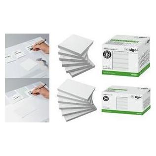Sigel Haftnotiz HN750 75 mm x 75 mm Weiss 1 Set (75 x 75 mm) (HN750)