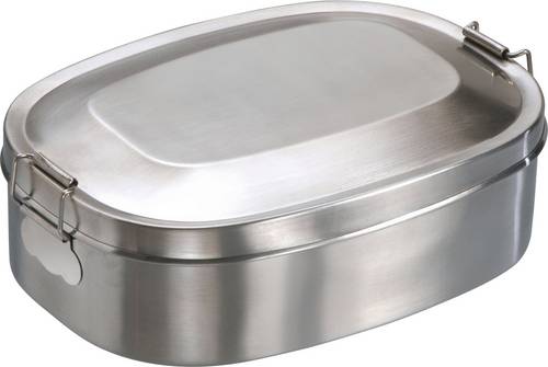 MATO interpräsent Break Brotzeitdose 0.45l Edelstahl Silber 4174