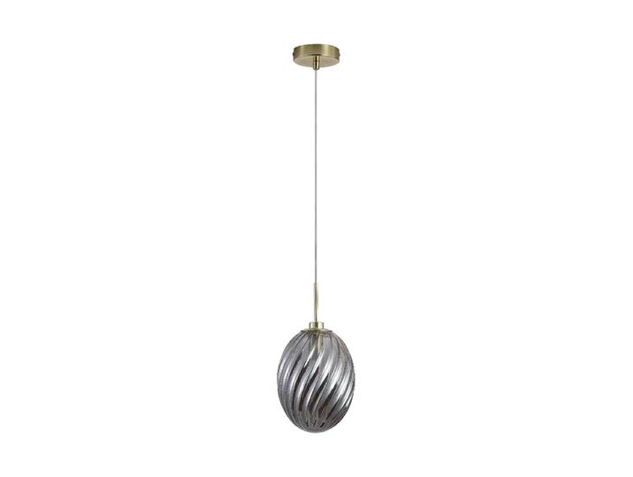 Moderne Pendellampe Whirl Gold, Champagne Searchlight