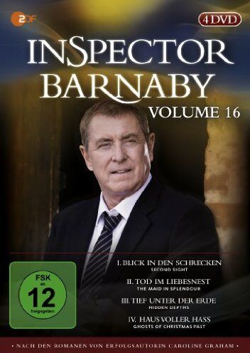John Nettles - Inspector Barnaby, Vol. 16 [4 DVDs] - Preis vom 02.10.2026 23:42:20 h