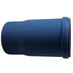 Abflussrohr Langmuffe 2-fach DN 100, schallisoliert