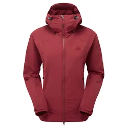 Mountain Equipment Frontier Hooded Wmns Jacket 10 Tibetan Red