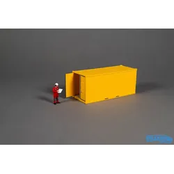 MSM Modelle Materialcontainer 20ft gelb 5705/01