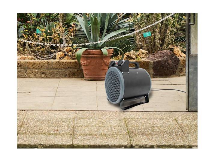 Heizlüfter Colibri Forte , schwarz, B:22,5cm H:28,5cm T:22cm, Heizstrahler, Heizlüfter