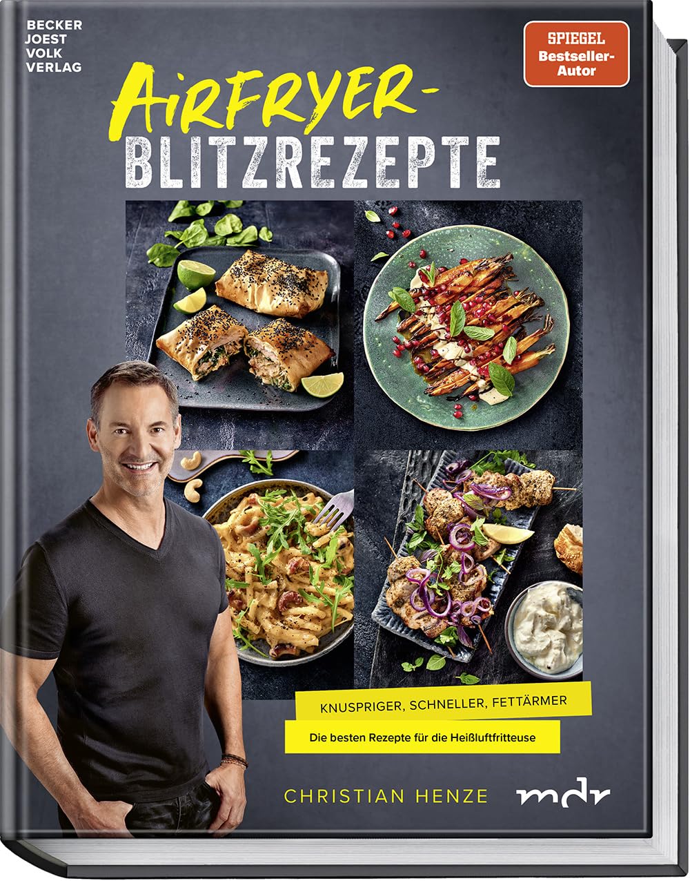 Christian Henze - Airfryer-Blitzrezepte: Knuspriger, schneller und fettärmer. Die besten Rezepte für die Heißluftfritteuse - Preis vom 14.10.2026 23:07:16 h