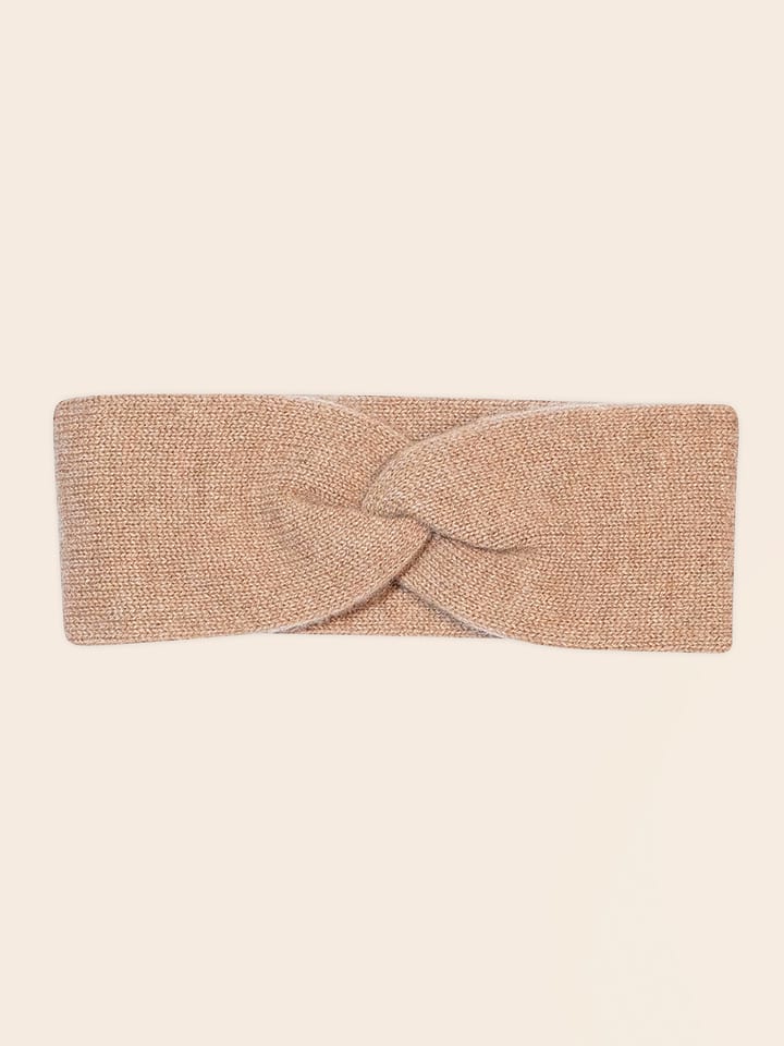 Perfect Cashmere Kaschmir-Stirnband "Javoi" in Beige - onesize