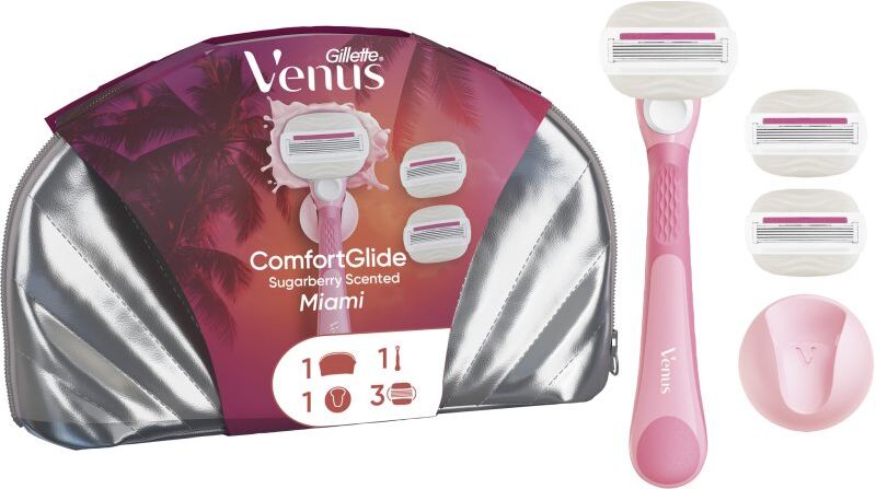 Gillette Venus Comfortglide Sugarberry Miami Gift Set coffret cadeau pour femme