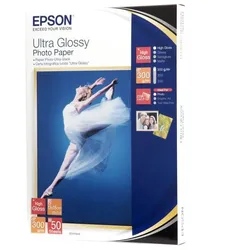 Epson Ultra Glossy Photo Paper - 13x18cm - 50 Blätter