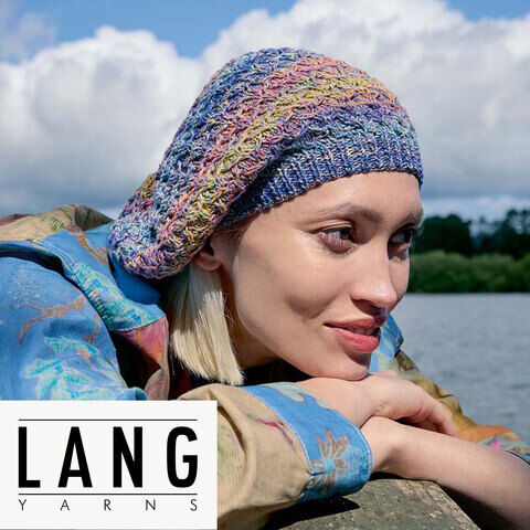 Strickanleitung – Mütze "Polina" aus Lang Yarns Illusion
