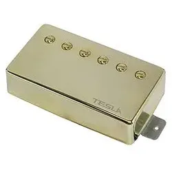 Tesla Pickup Nitro Neck/Gold (Instrumenten Tonabnehmer), Zubehör Instrumente, Gold