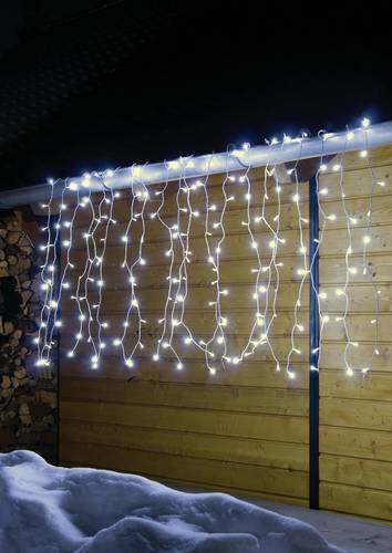 Hellum LED Lichtervorhang-System-Erweiterung Warmweiß