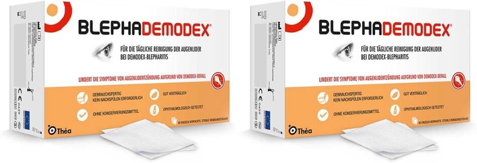 Blephademodex Sterile Reinigungstücher 2x30stk