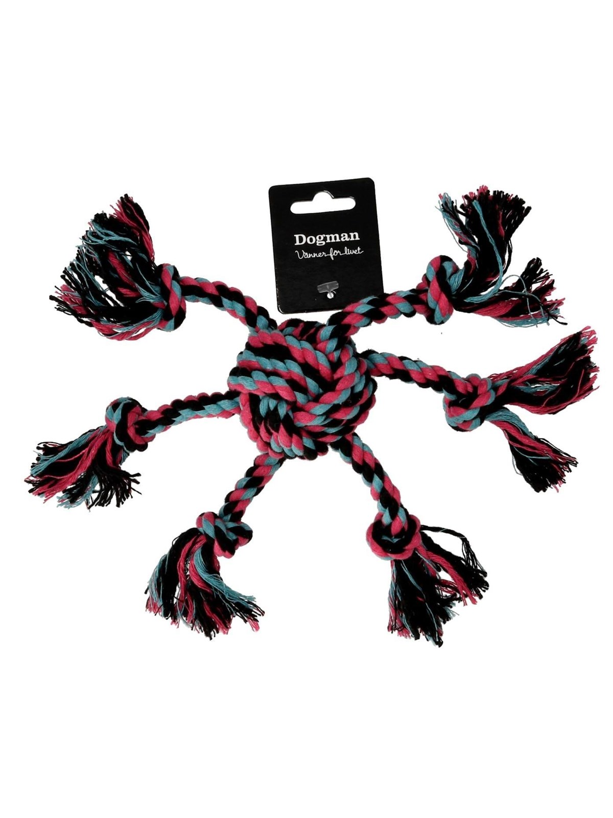 Dogman Hundespielzeug Seil-Spinne 28cm