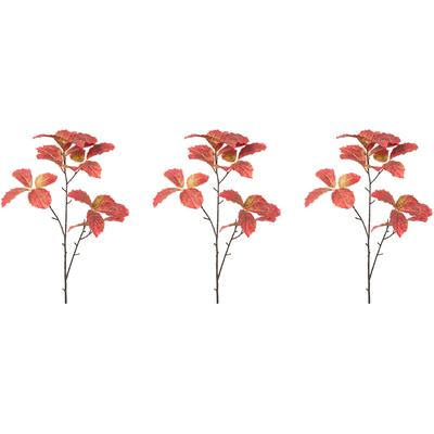 Kunstzweig CREATIV GREEN "Kastanienbeinzweig", braun, H:98cm, Obermaterial: 80% Polyester, 20% Polyethylen, Kunstpflanzen, Kunstzweig