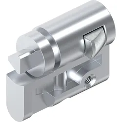 ABN FZ6 Profil-Halbzylinder Dreikant 8mm Dreikant 8mm