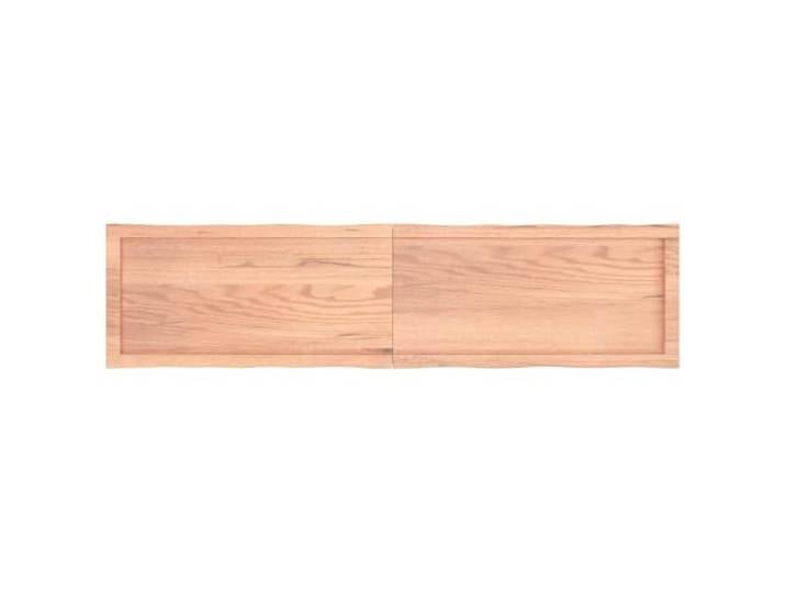 KTHLBRH Tischplatte Eiche 160 x 40 x (2-4) cm hellbraun Massivholz, klappbar, lebhaft, lackiert, Ersatztisch