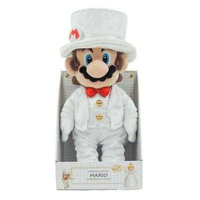 Nintendo Super Mario Plüsch Peach Bräutigam, 39 cm