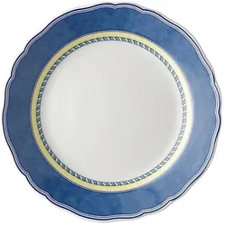 Hutschenreuther Medley, Teller, Blau, Weiss