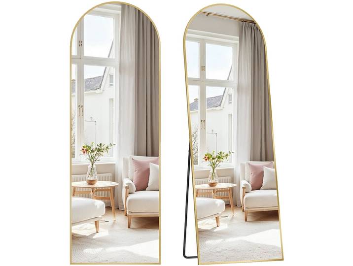 Psyche-Spiegel SONGMICS ROMY 50x160cm goldfarben