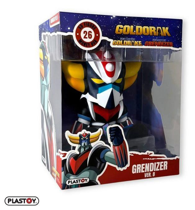 Plastoy Money box Goldorak Chibi Sitting - 15 cm
