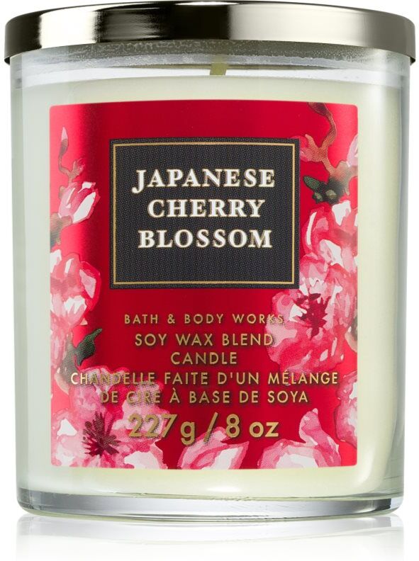 Bath & Body Works Japanese Cherry Blossom bougie parfumée 227 g