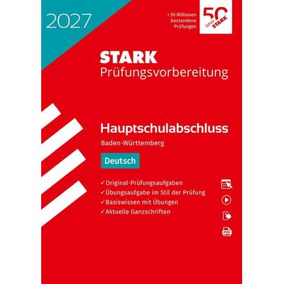STARK Deutsch - Hauptschulabschluss 2027 BW - Prüfungsvorbereitung, Set von , Stark Verlag GmbH, 978-3-8490-6709-0