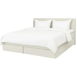 Boxspringbett 180x200 in creme  ¦ creme ¦ Maße (cm): B: 180 H: 105
