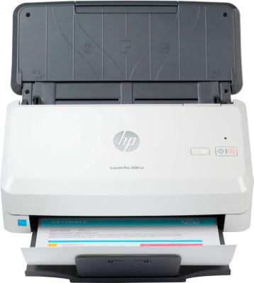 HP Dokumentenscanner Scanjet Pro 2000 s2, automatischer Einzug (50 Blätter), Duplex, USB 3.1, bis 3500 Seiten/Tag