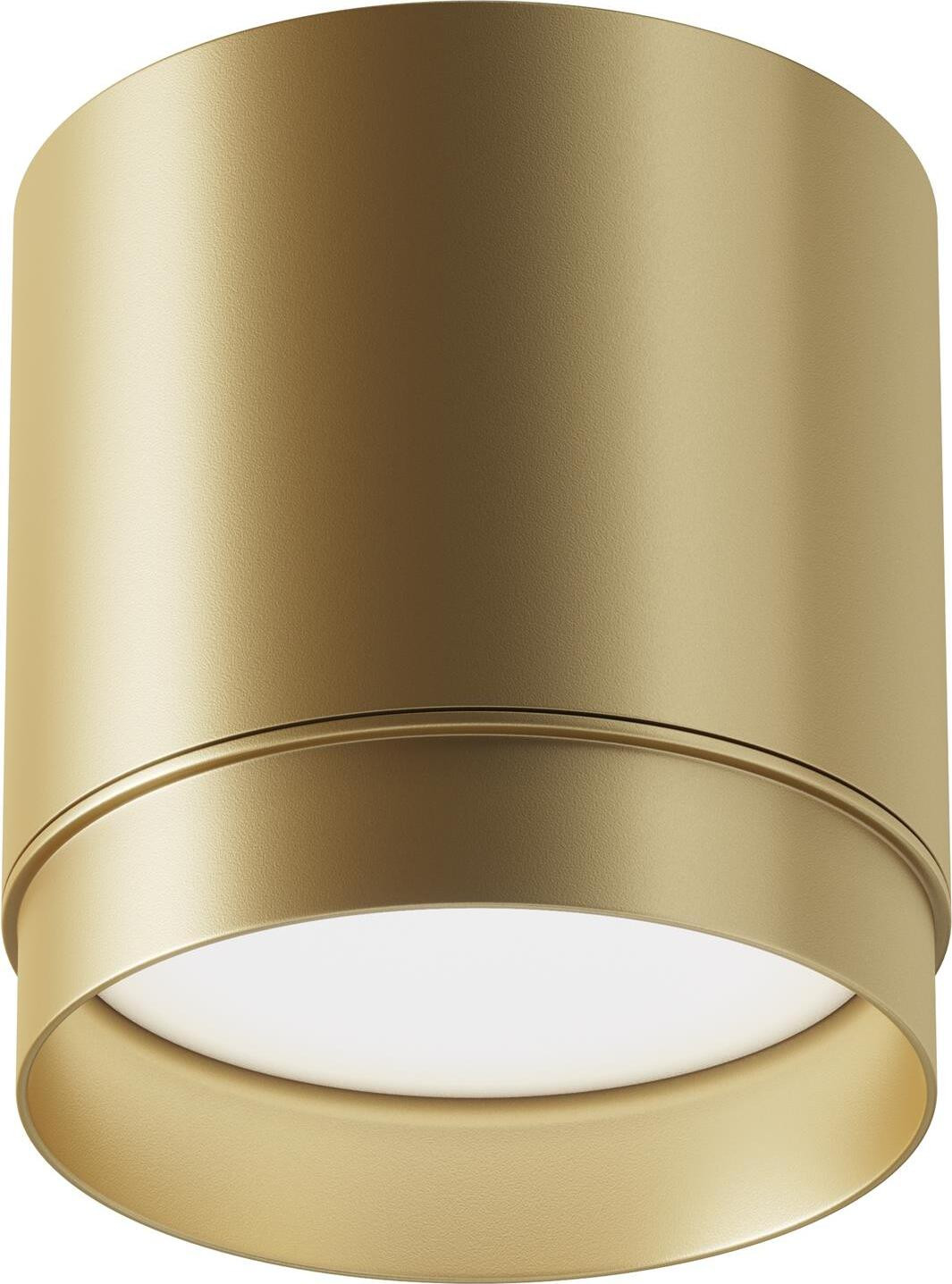 Maytoni Polar Inbouwspot, Rond, Mat Goud, Ø8cm, 1xGX53, 15W