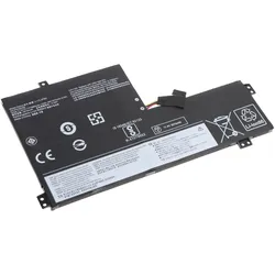 AccuCell Akku Lenovo 300e Chromebook (3575 mAh), Notebook Akku, Schwarz