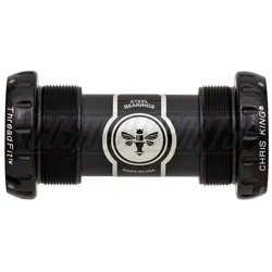 Chris King Innenlager ThreadFit 24mm, Edelstahl-Lager, black
