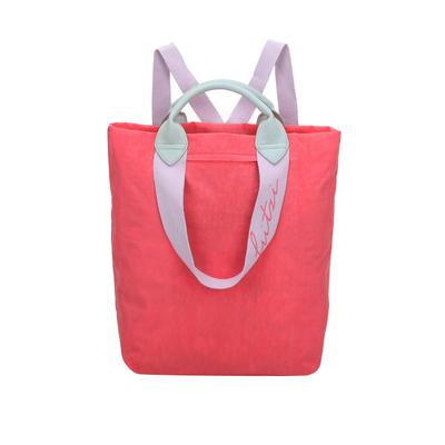 Skirucksack FRITZI AUS PREUSSEN "Ju", Damen, Gr. onesize, pink (coral), 100% Polyamid, unifarben, Rucksäcke, mit Reißverschluss