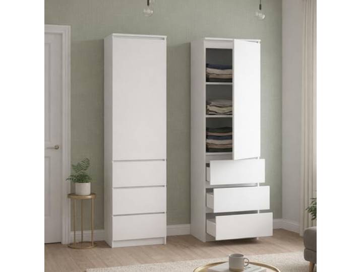 Home Collective Kleiderschrank, Garderobenschrank in Weiß