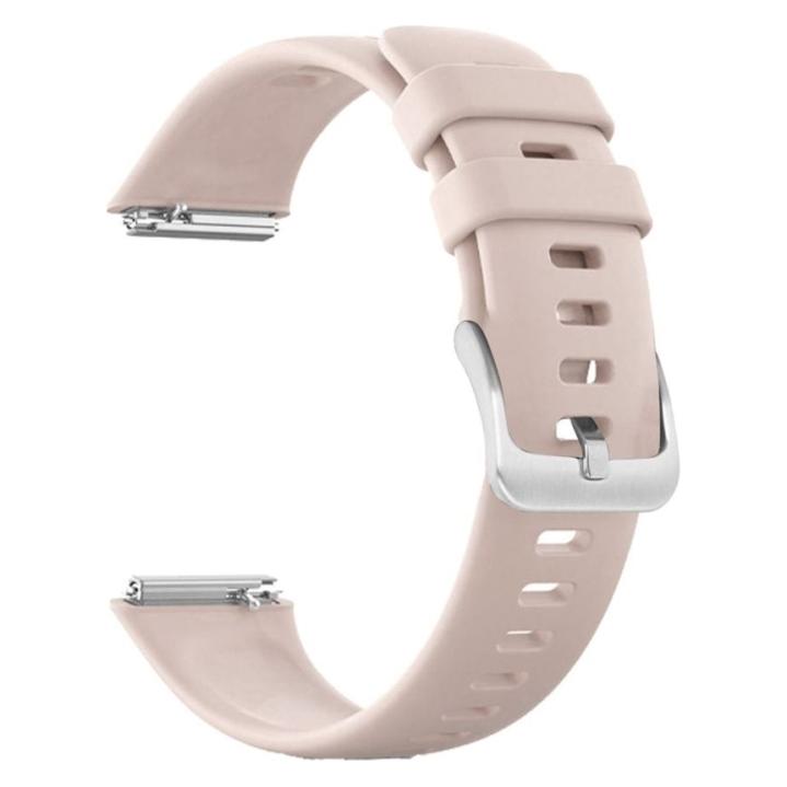 Fixed Silikonarmband Silikonarmband für Huawei Watch FIT rosa / ausverkauft (Silikon) (FIXSSTB-1054-PI)