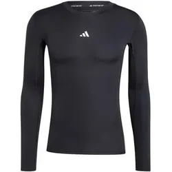 ADIDAS Herren Shirt TECHFIT Compression Training, Größe S in Schwarz Schwarz