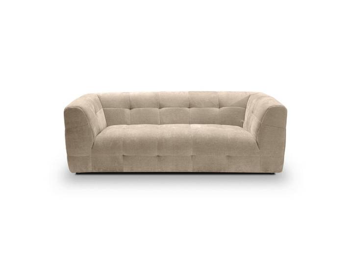 Mid.you 3-Sitzer-Sofa Tenso, Beige, Kunststoff, 217x72x96 cm, Made in EU, FSC Mix, Wohnzimmer, Sofas & Couches, Sofas, 3-Sitzer Sofas