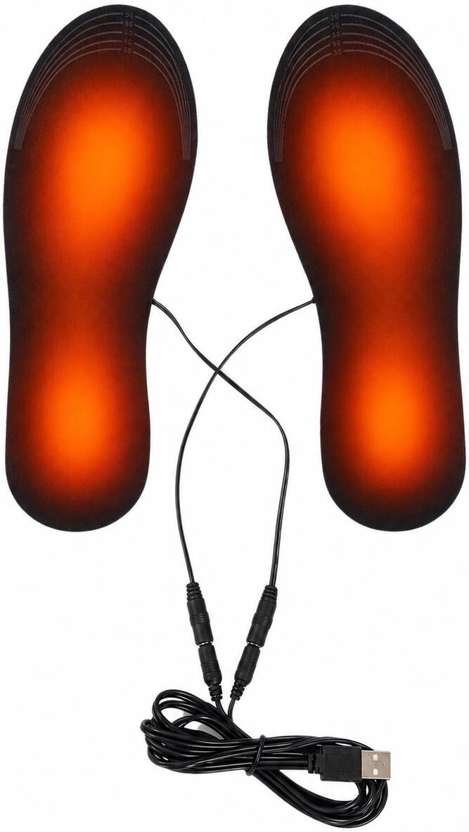 INF Semelles chauffantes avec chargement USB