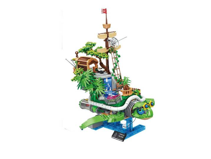 Jie Star JD125 - Turtle Island (Jie Star) Spielbausteine