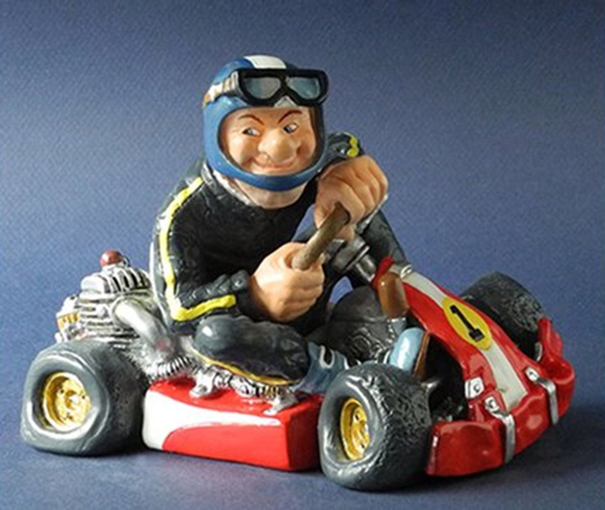 Parastone Go-Kart Racer beeld voor volwassenen, Hoogte: 13 cm