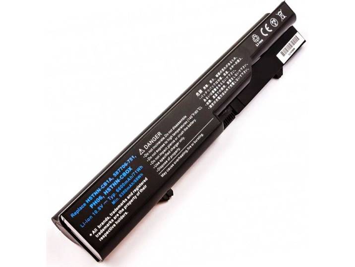 AccuCell-batterij geschikt voor HP 587706-751, 587706-761, 593572-001, 593573-001, 6600mAh