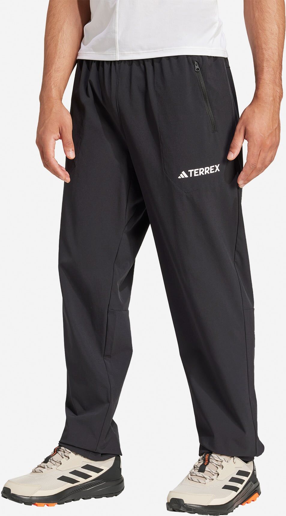 Adidas Mt Essential M - Pantalone Outdoor - Uomo - Nero XL
