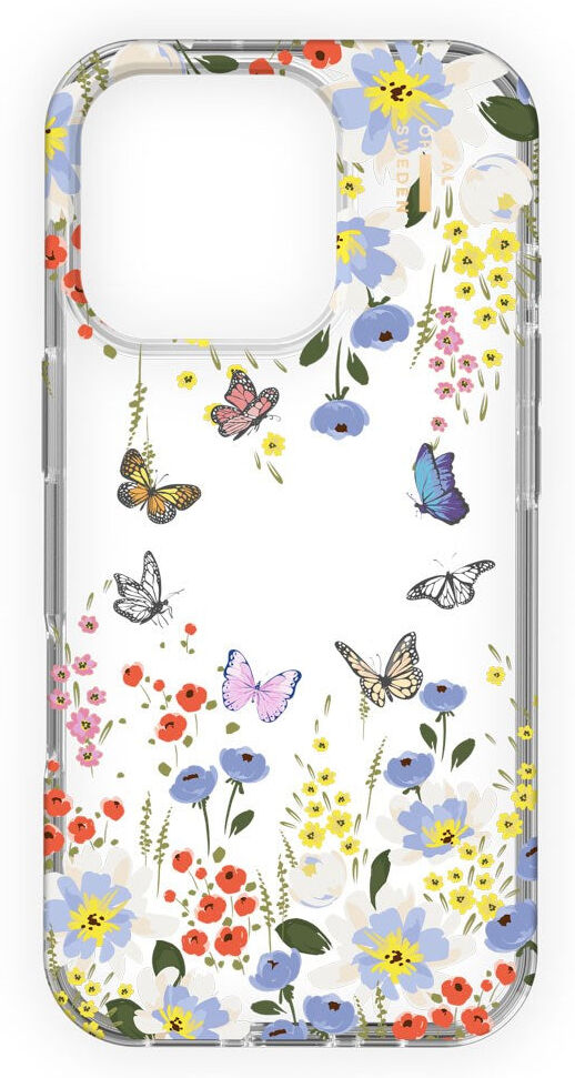 iPhone 16 Pro iDeal Of Sweden Clear Case - Artistic Garden