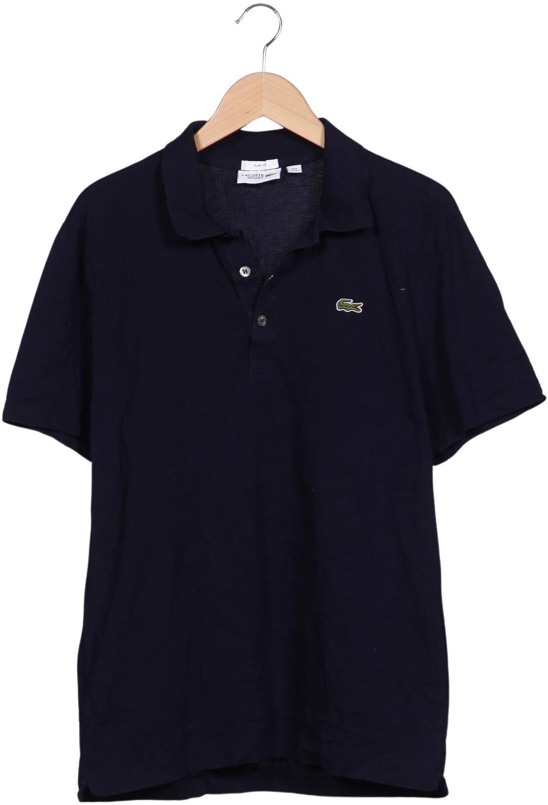 Lacoste Sport Herren Poloshirt, Marineblau, Gr. 3Xl, Baumwolle - Second Hand