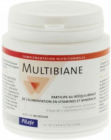 Pileje Multibiane 120 Capsules